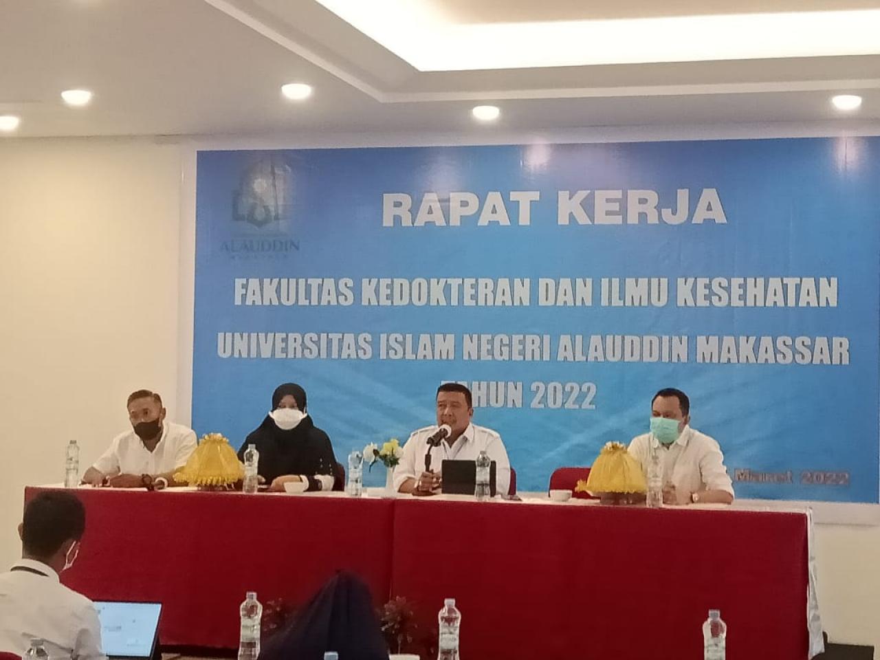 Gambar Buka Raker FKIK, WR II UIN Alauddin: Prioritaskan Proker yang Dibiayai Rupiah Murni