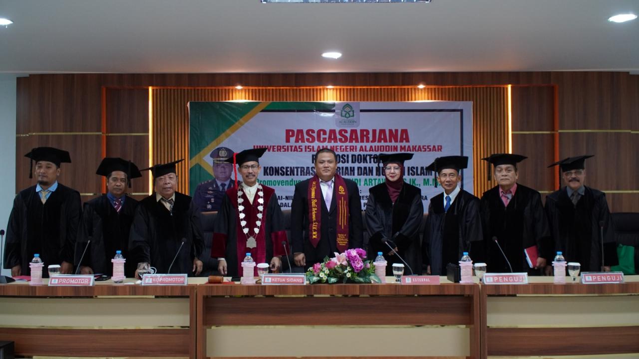 Gambar Buktikan Toleransi, Kapolres Sintang Beragama Hindu Raih Doktor Hukum Islam di UIN Alauddin