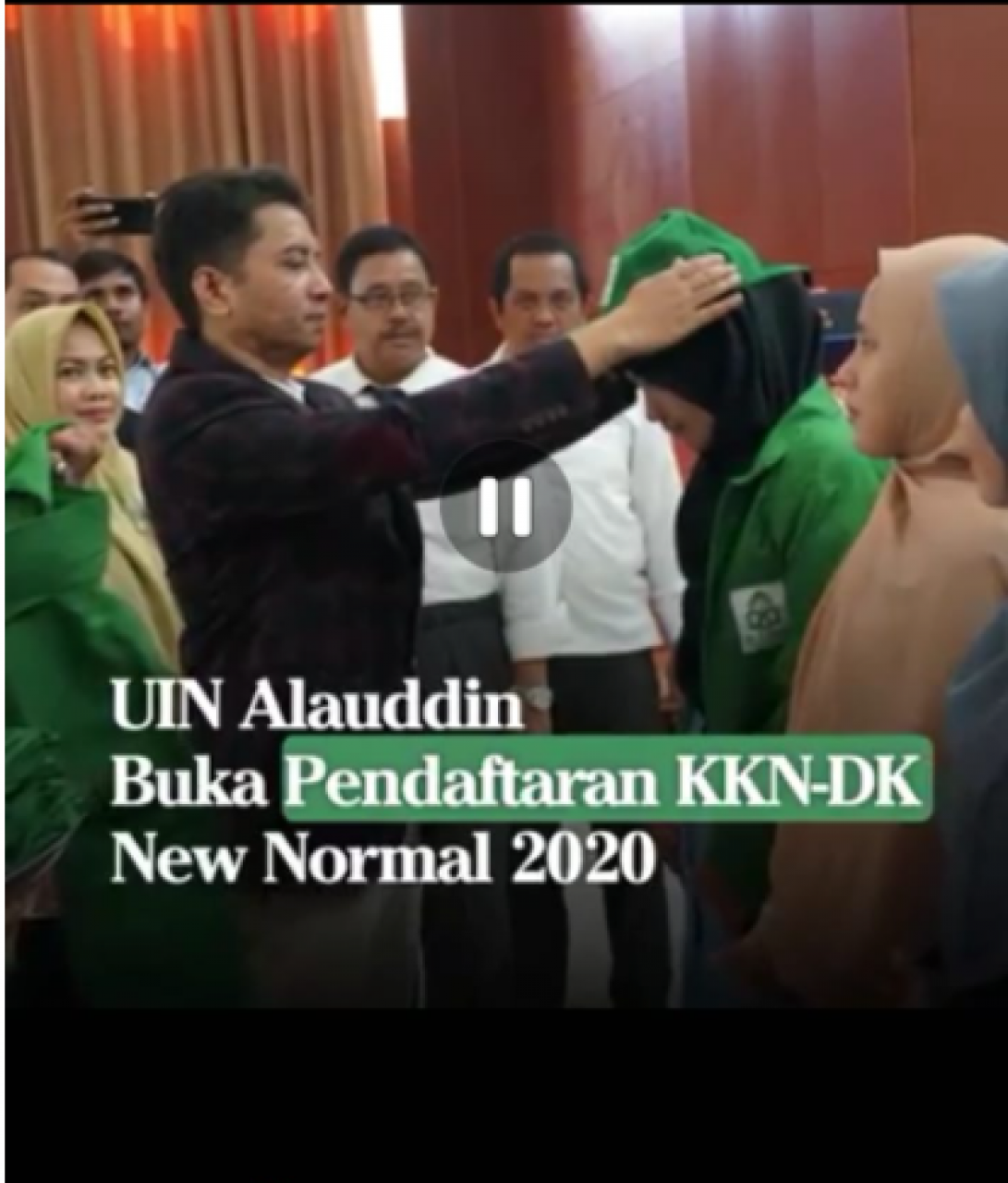 Gambar Cegah Penyebaran Covid 19, UIN Alauddin Gelar KKN Dari Kampung