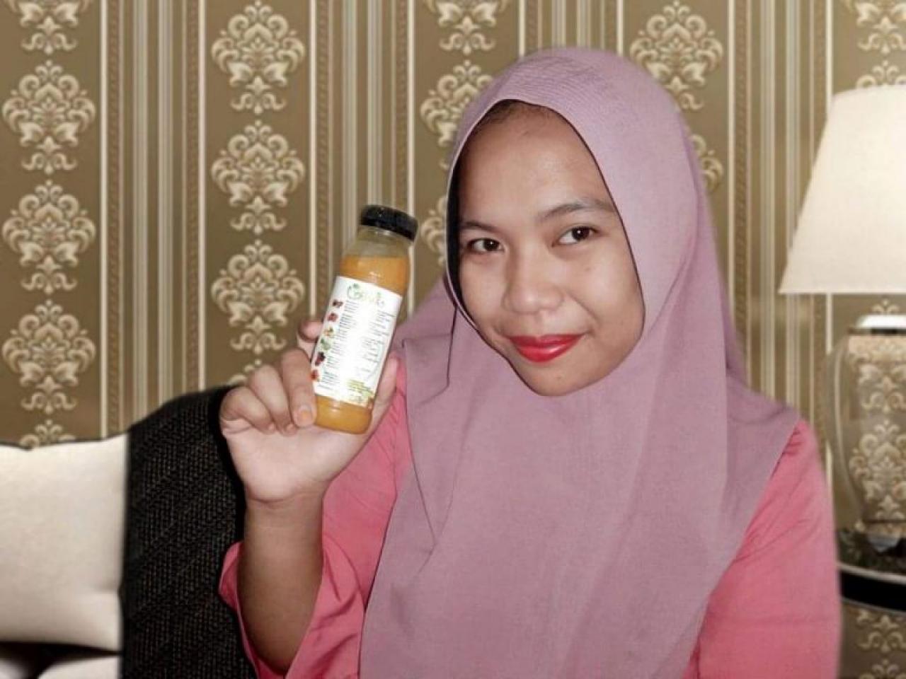 Gambar Cegah Virus Corona, Alumni Mahasiswi Jurnalistik Buat Ramuan Jamu