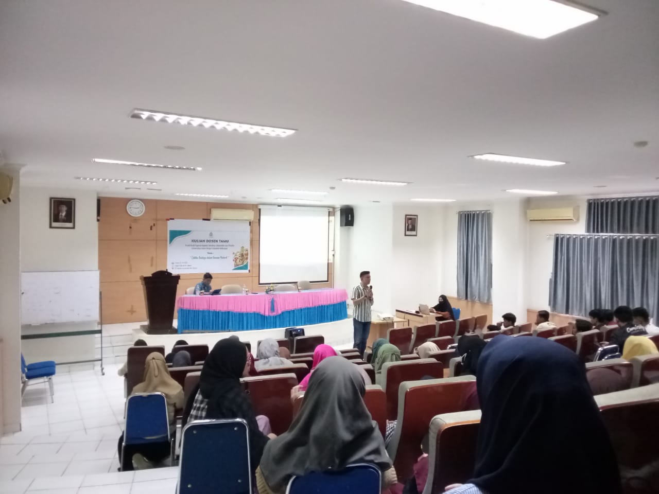 Gambar Cerdas dalam Menghadapi Digital Culture, Prodi SAA Gelar Kuliah Dosen Tamu