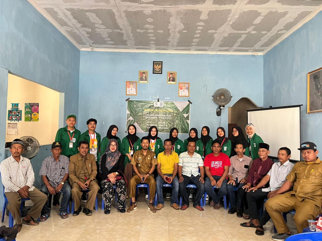 Gambar Ciptakan Kolaborasi Dengan Masyarakat Desa Balong, KKN UIN Makassar Gelar Seminar Program Kerja