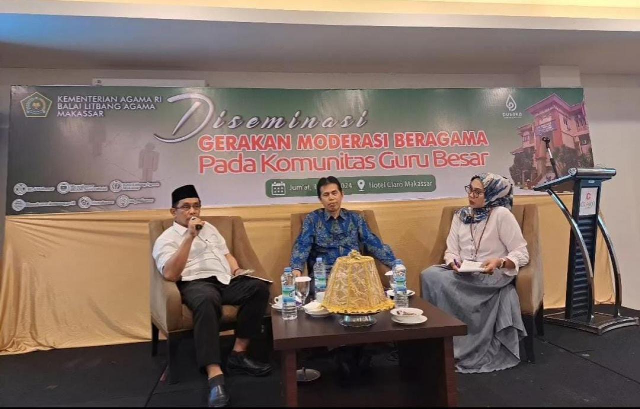 Gambar Dekan FAH Jadi Narasumber di Diseminasi Gerakan Moderasi Beragama