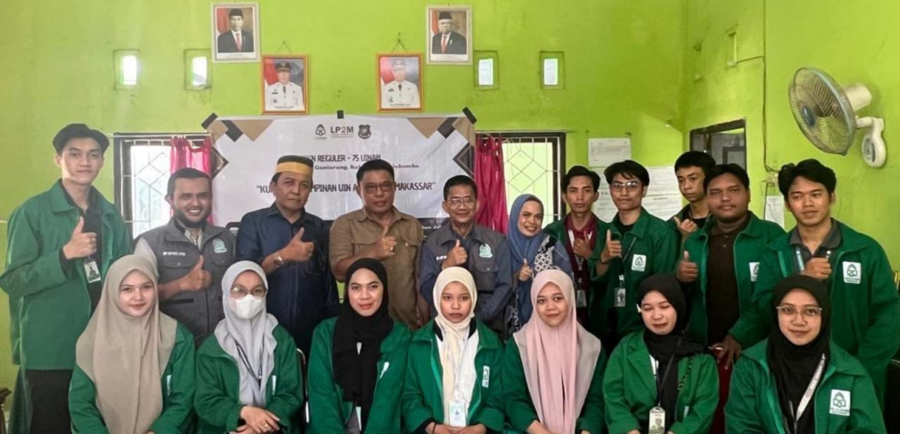 Gambar Dekan FDK UIN Alauddin Kunjungi Mahasiswa KKN Angkatan 75 di Bulukumba