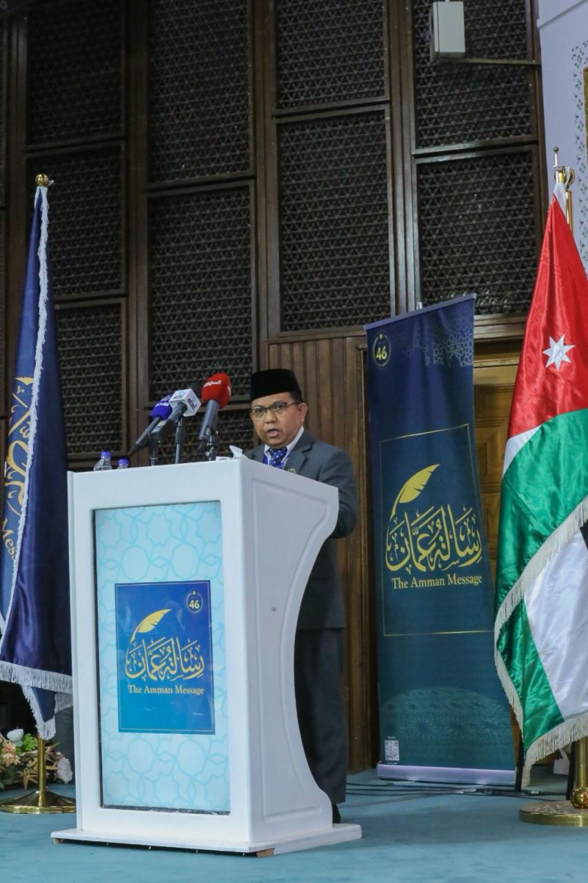 Gambar Dekan FSH UIN Alauddin Makassar Wakili Indonesia dalam Konferensi Risalah Amman Yordania