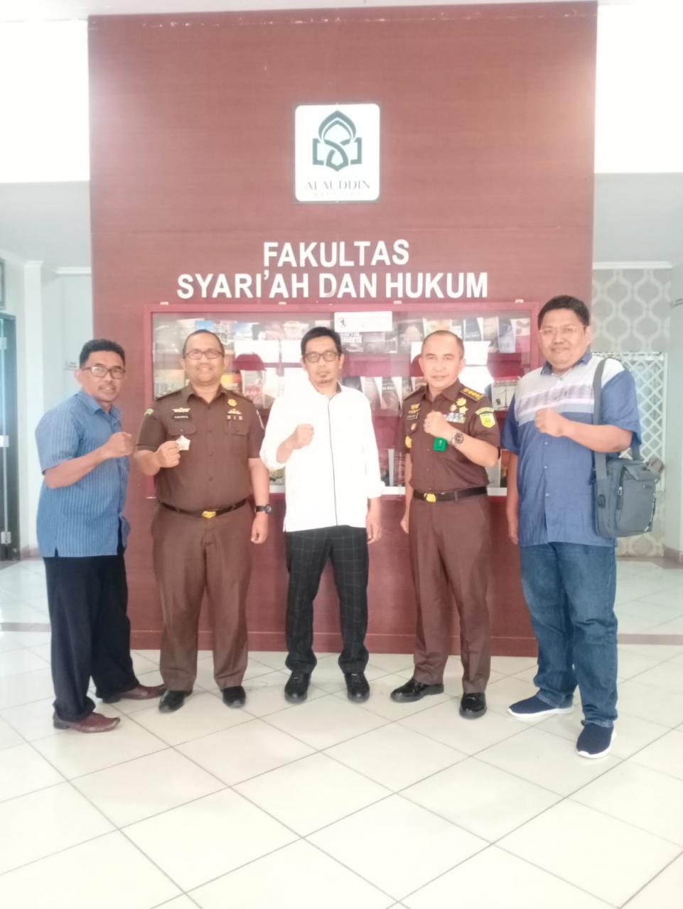 Gambar Dekan FSH UIN Makassar Terima Kunjungan Kerja Kejaksaan Tinggi RI