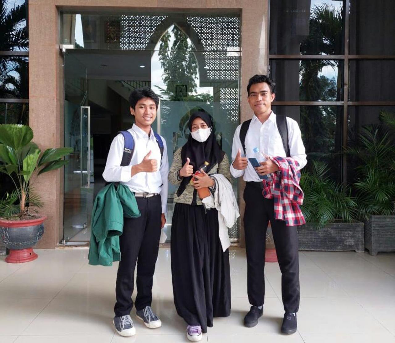 Gambar Delegasi UIN Alauddin Juara I Sharia Business Plan Tingkat Nasional di IAIN Parepare