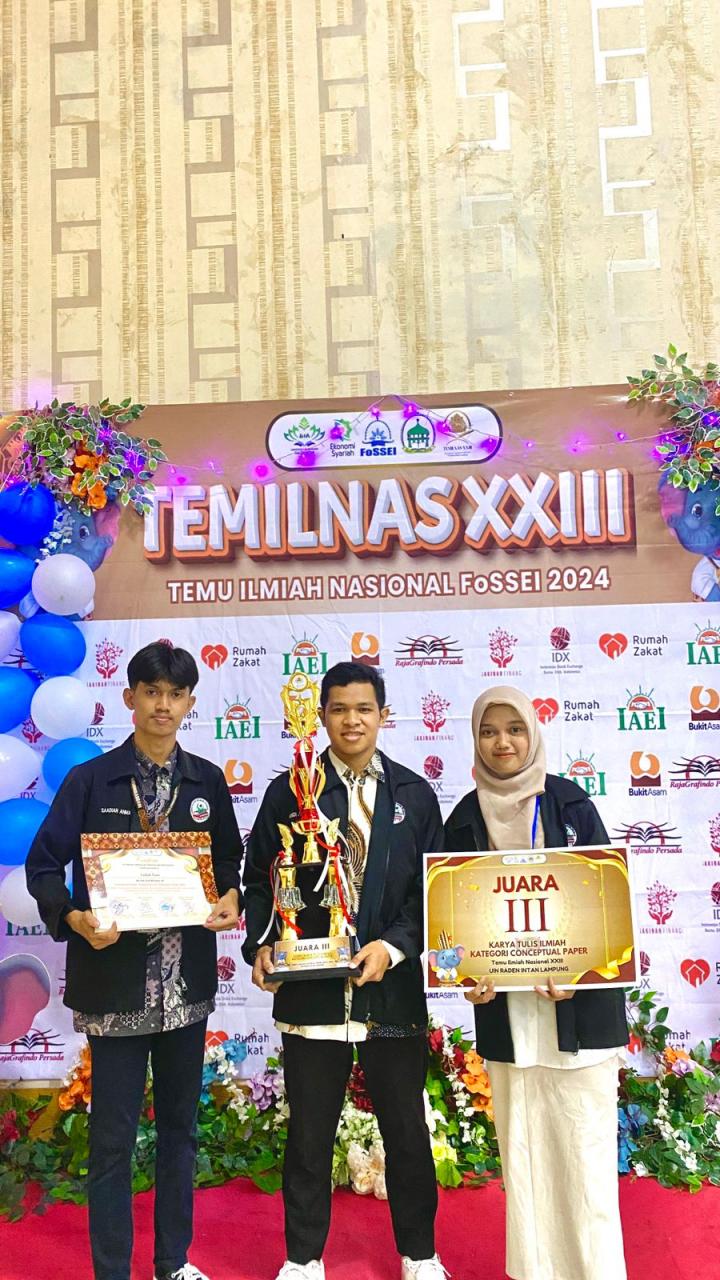 Gambar Delegasi UIN Alauddin Raih Juara III LKTI Temilnas XXIII FoSSEI di Lampung