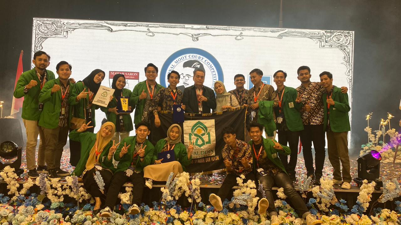 Gambar Delegasi UIN Makassar Raih Predikat Terbaik di NMMC HOTMA SITOMPOEL TROPHY 2023