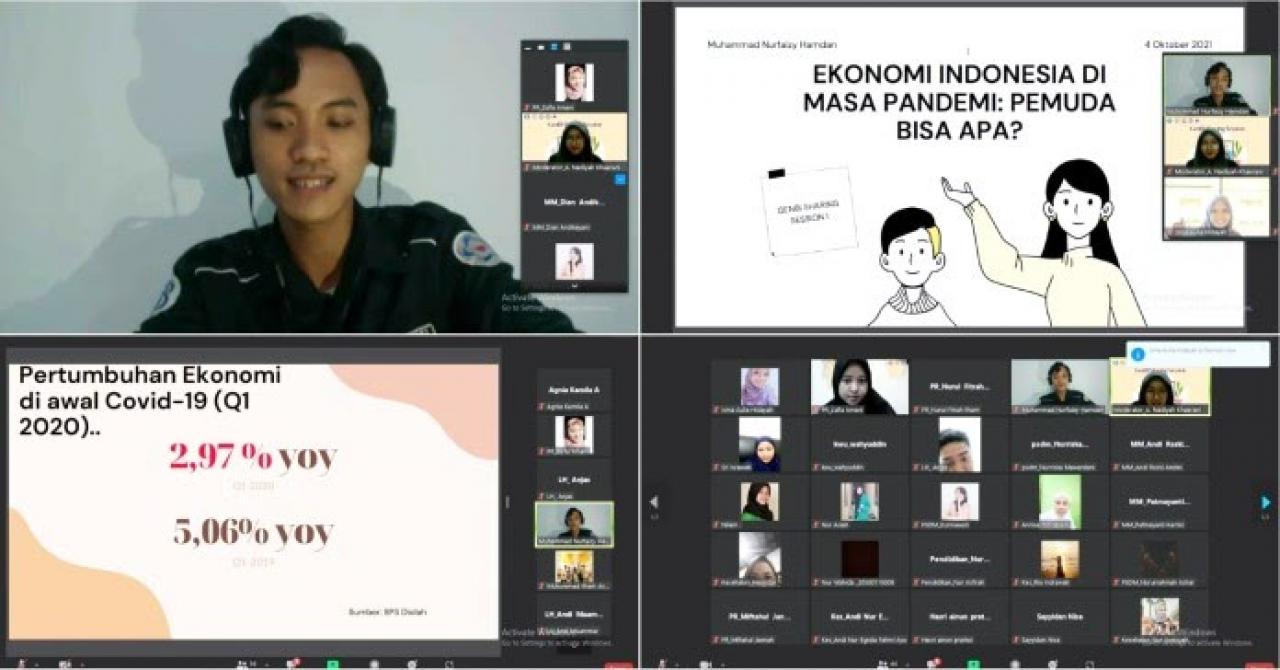 Gambar Deputi Pendidikan GenBI UIN Alauddin Gelar Sharing Session Bahas Ekonomi di Masa Pandemi