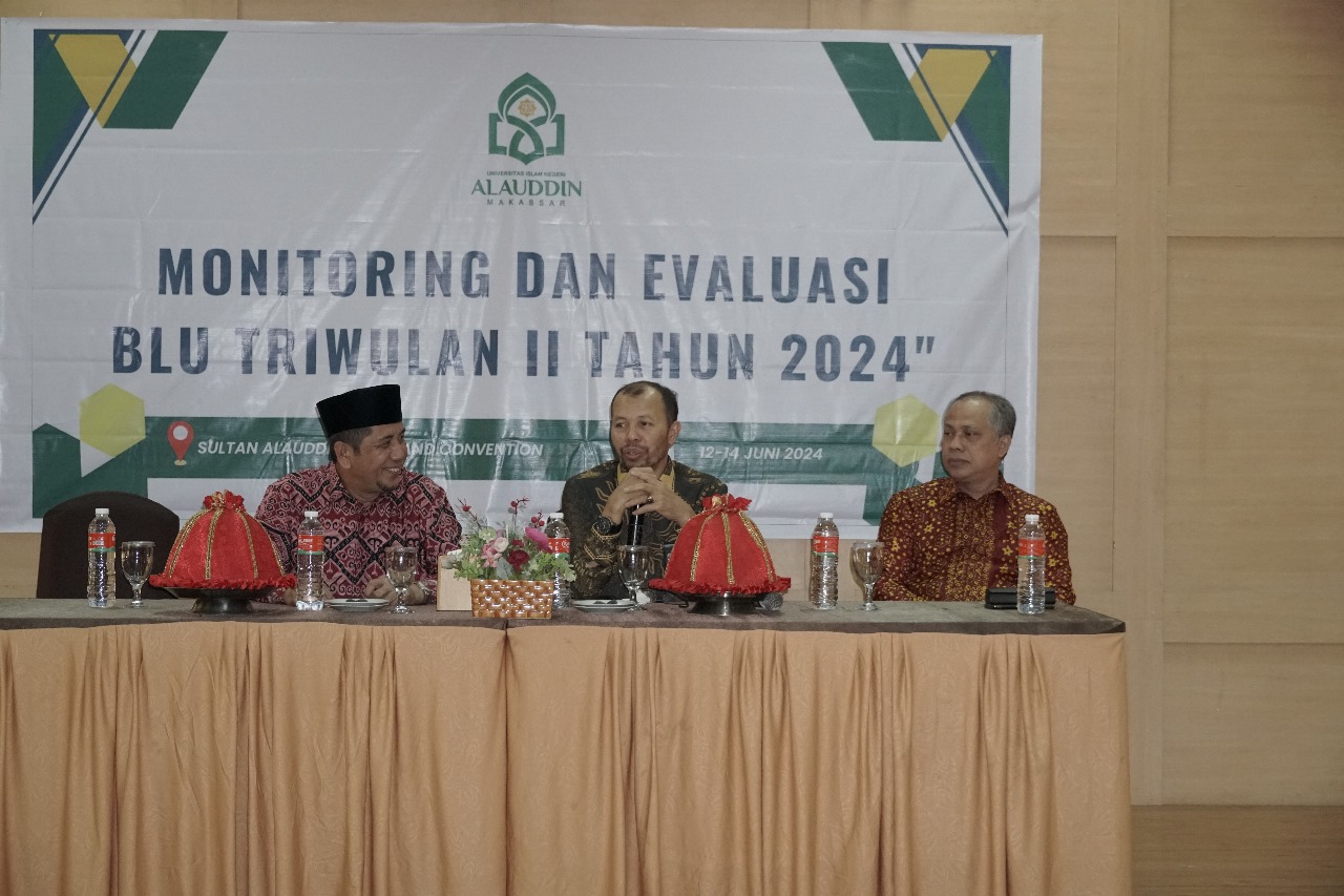 Gambar Dewas dan PK BLU Kemenkeu Monitoring dan Evaluasi BLU UIN Alauddin Makassar