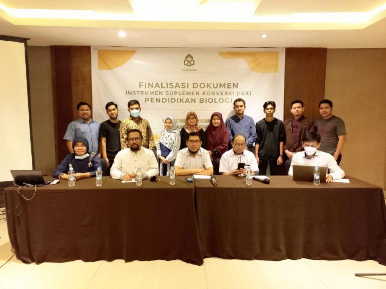 Gambar Didampingi LPM UIN Alauddin, FTK Finalisasi Empat Dokumen ISK dari A jadi Unggul