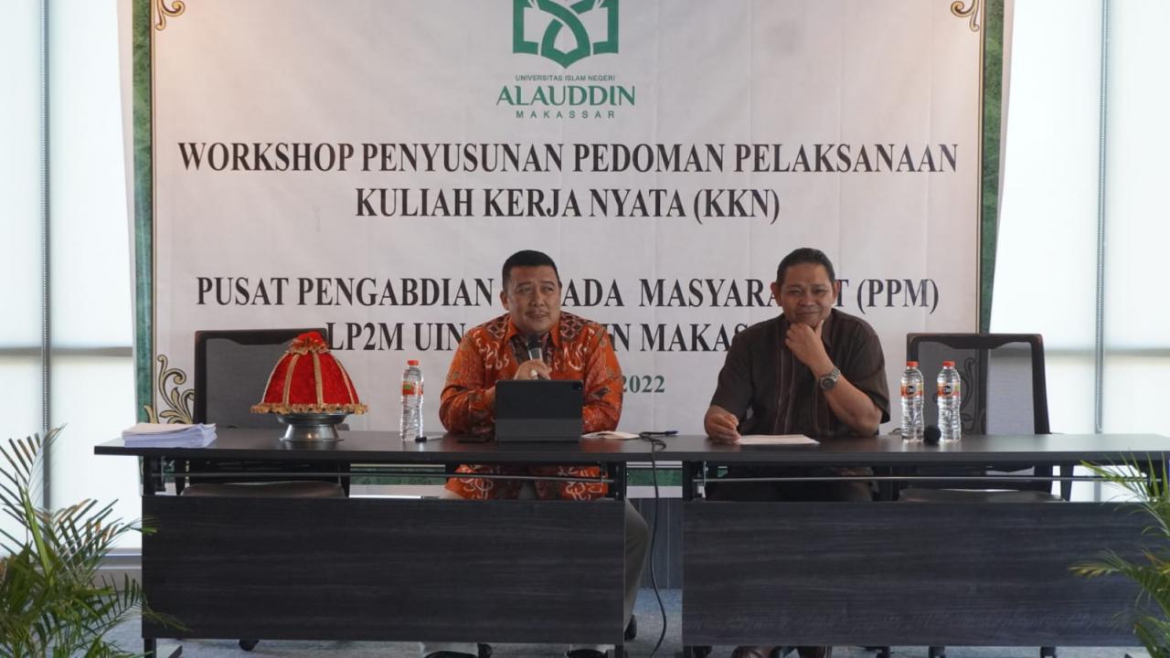 Gambar Dihadapan Peserta Workshop PPM LP2M, WR II UIN Alauddin Minta Perbaiki Tata Kelola Anggaran