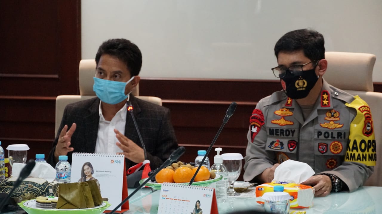 Gambar Dikunjungi Kapolda Sulsel, Rektor: Di UIN Alauddin Ada Pancasila dan Pancacita