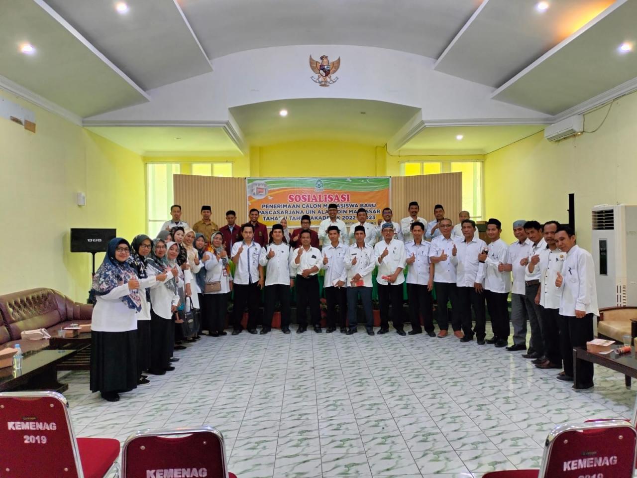 Gambar Direktur Pascasarjana UIN Makassar Bertandang ke Bantaeng, Sosialisasi PMB