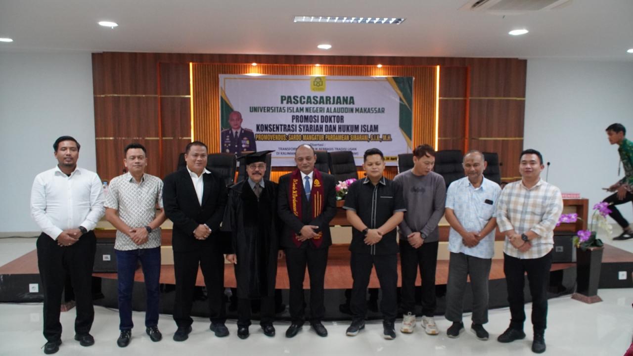 Gambar Direskrimsus Polda Kalbar Raih Doktor di UIN Alauddin Makassar, Angkat Isu Transformasi Konflik