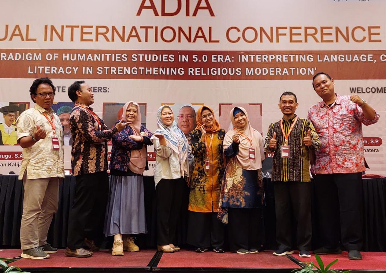 Gambar Dosen FAH UINAM Hadiri Konferensi Internasional dan Forum ADIA di Padang