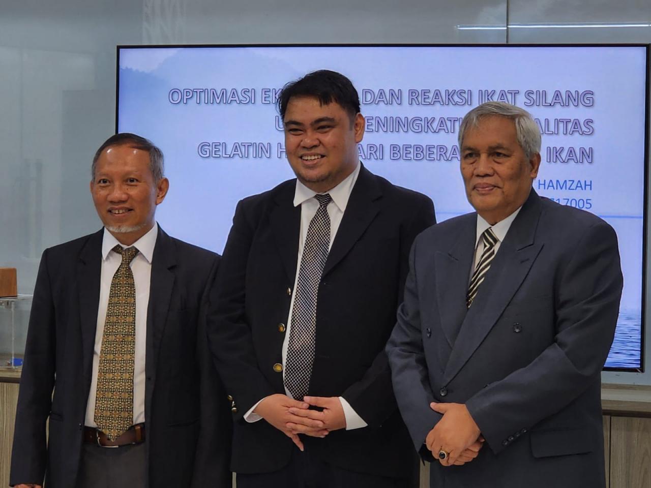 Gambar Dosen Farmasi UIN Alauddin Makassar  Nursalam Hamzah, Raih Gelar Doktor di ITB.