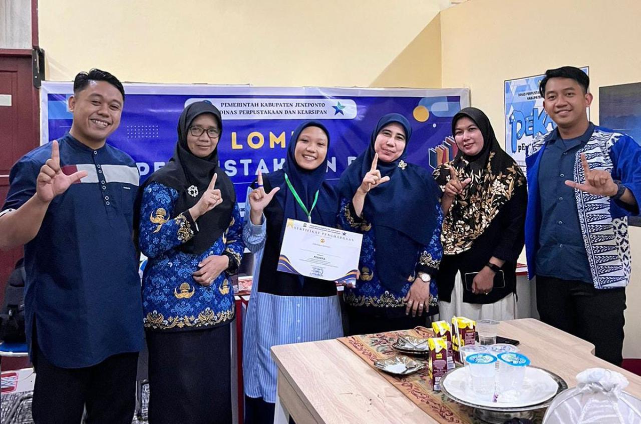 Gambar Dosen Ilmu Perpustakaan UIN Alauddin Jadi Narasumber Sekaligus Juri Pada Lomba Perpustakaan Desa di 