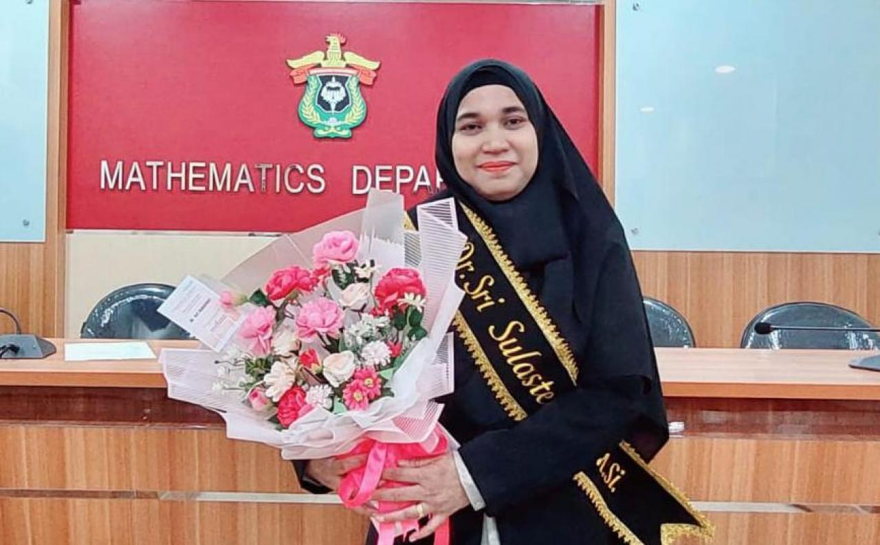 Gambar Dosen Prodi Matematika UIN Alauddin Raih Gelar Doktor di UNHAS