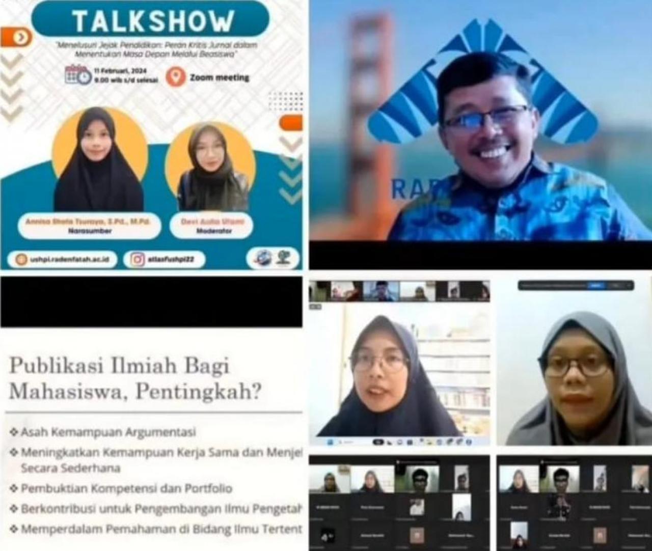 Gambar Dosen Prodi PBI UIN Alauddin Bicara Peran Jurnal dalam Meraih Beasiswa di UIN Palembang