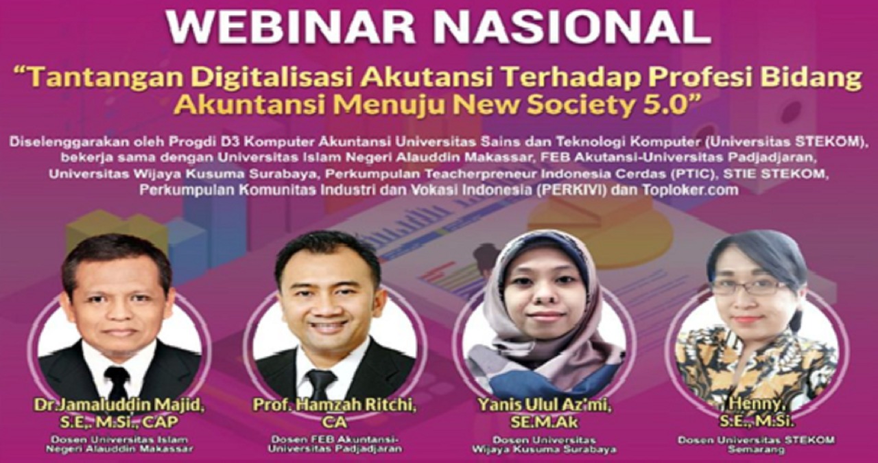 Gambar Dosen UIN Jadi Pembicara Seminar Nasional STEKOM Semarang, Bahas Profesi Akuntansi