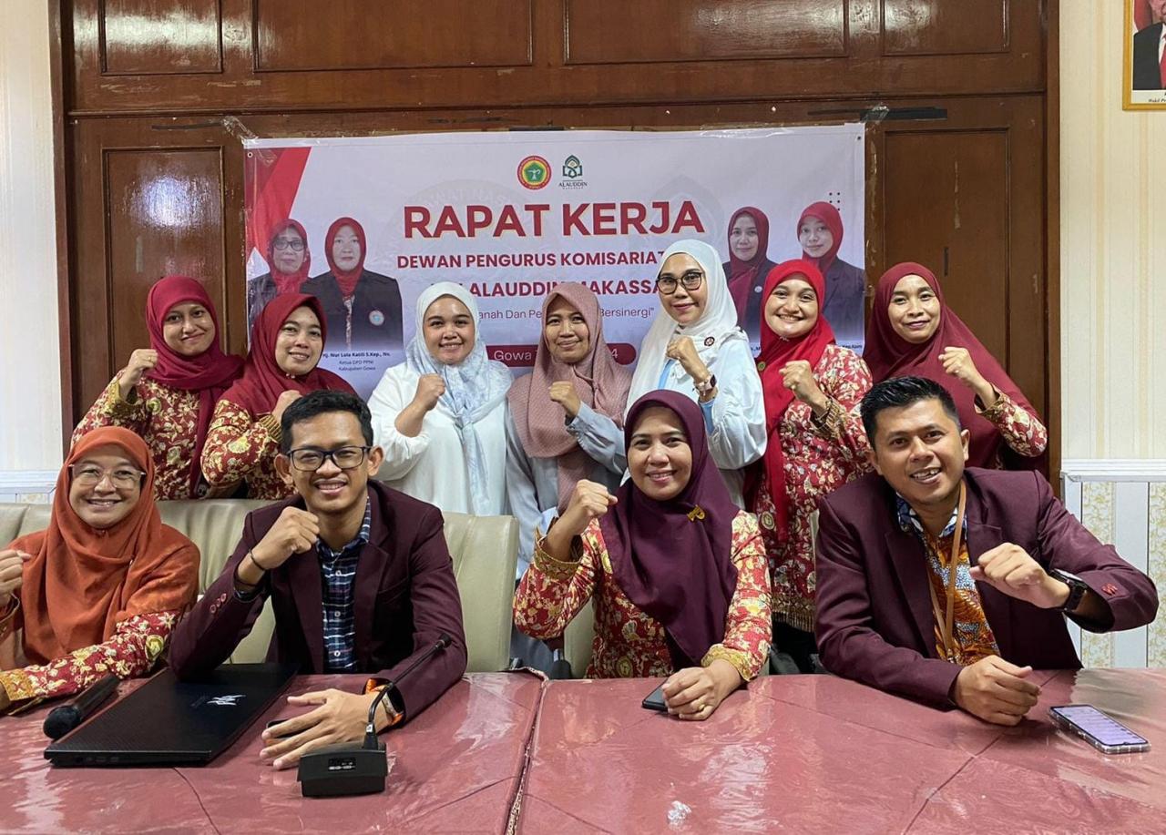 Gambar DPK PPNI UIN Alauddin Makassar Gelar Raker Periode 2024-2028