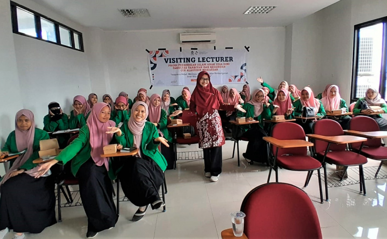 Gambar Dua Dosen UIN Saizu Jadi Dosen Tamu di UIN Makassar,  Tekankan Hal Mendasar Pendidikan Anak Usia Din