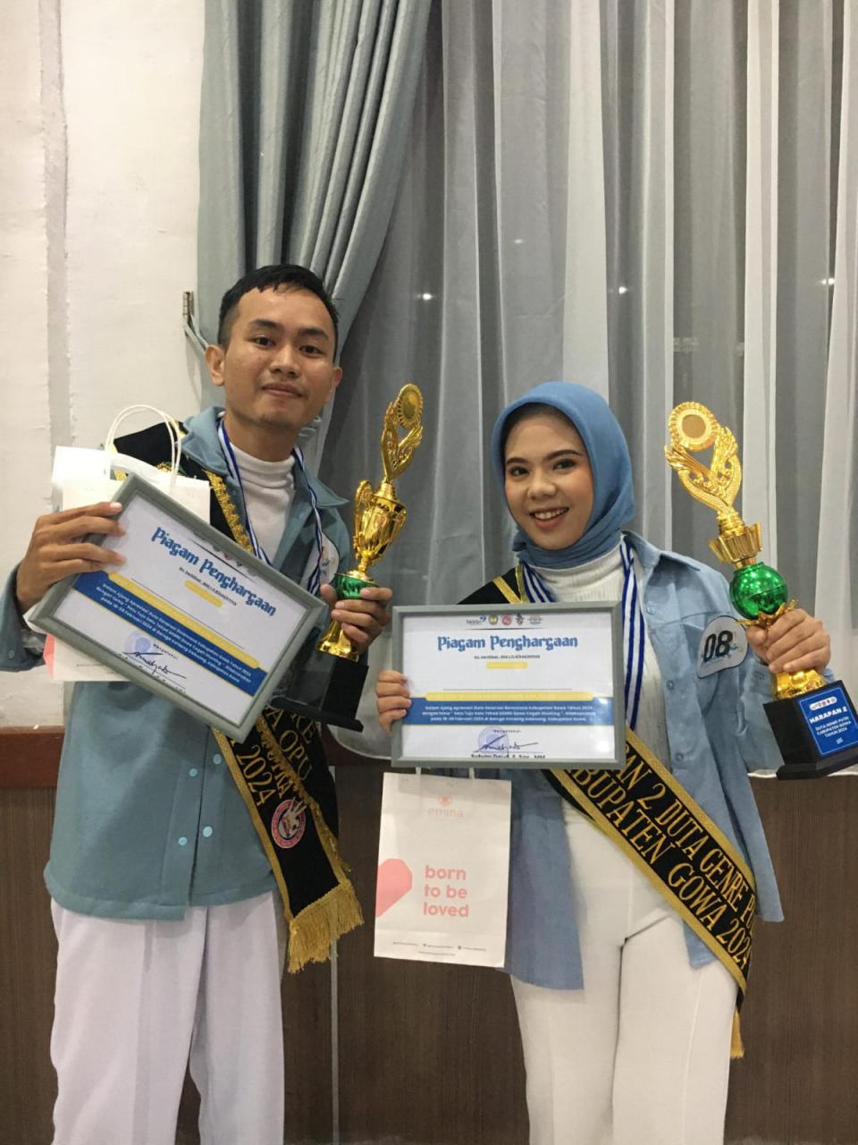 Gambar Dua Mahasiswa Ekonomi Islam UIN Alauddin Raih Prestasi di Duta Genre Gowa