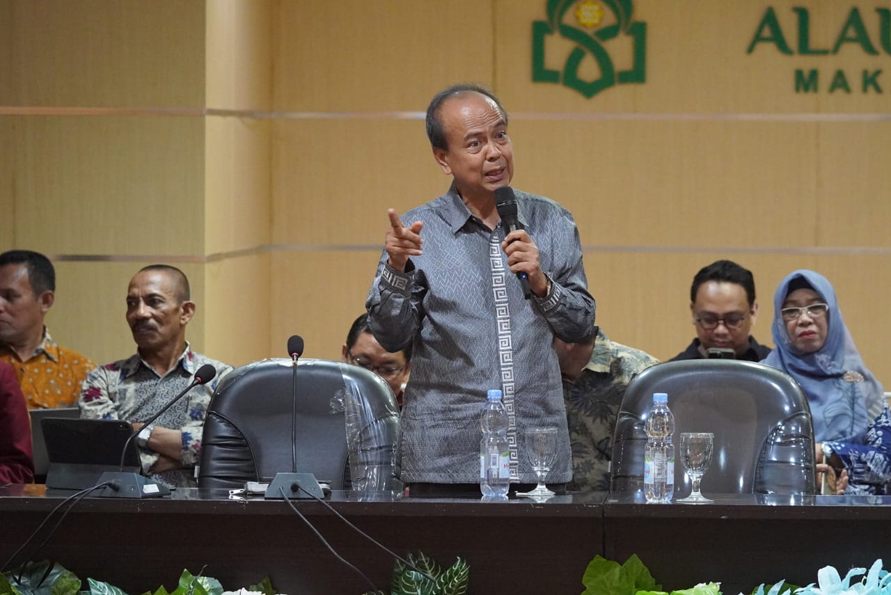 Gambar Ex Ketua Komnas HAM RI, Bahas Transformasi Pendidikan Pada Seminar Pascasarjana UIN Alauddin
