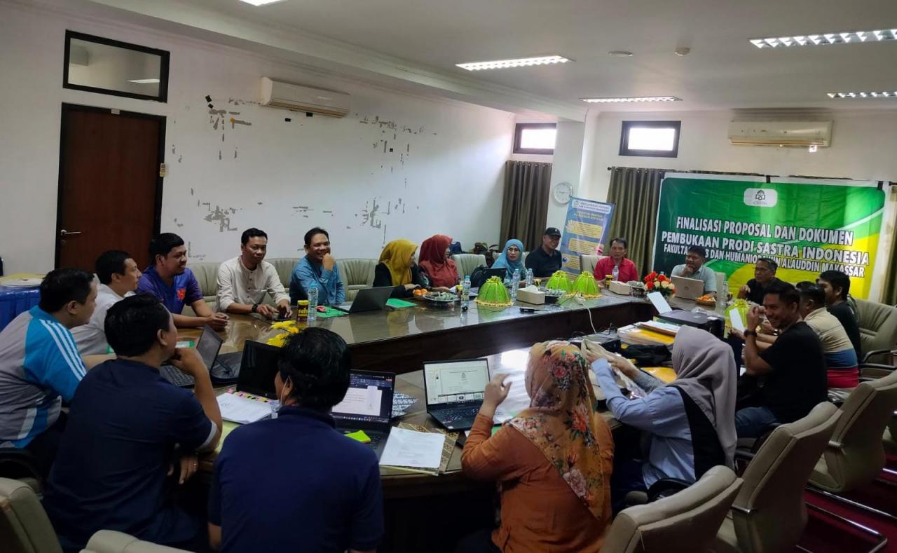 Gambar FAH Lakukan Rapat Finalisasi Proposal Pembukaan Prodi Sastra Indonesia