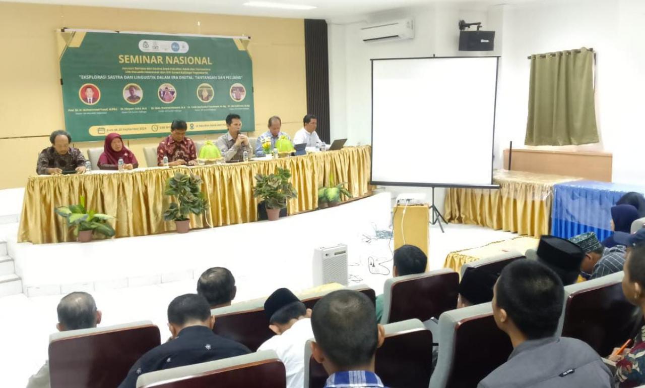 Gambar FAH UIN Alauddin Gelar Seminar Nasional Bertajuk Sastra dan Linguistik dalam Era Digital