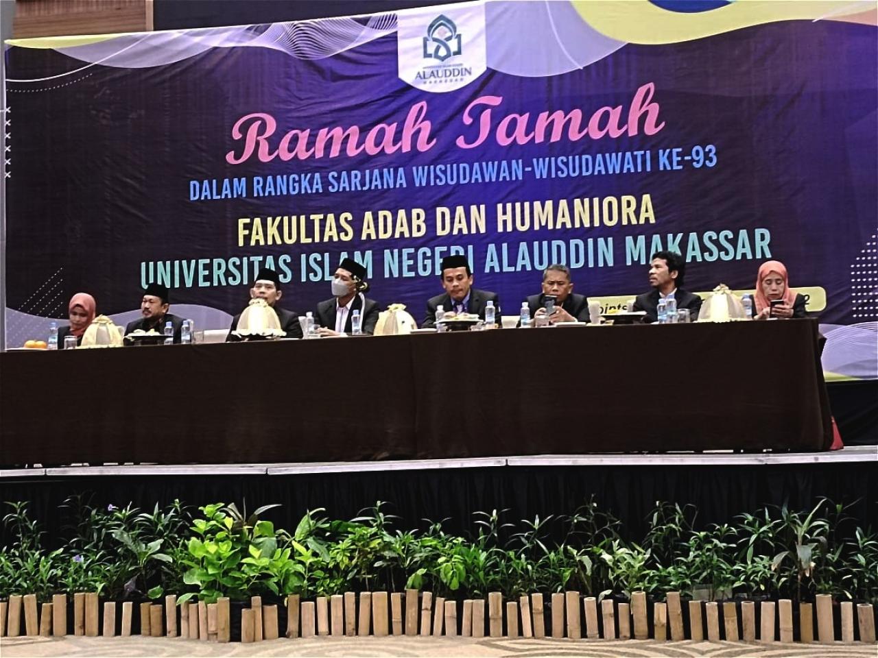 Gambar FAH UIN Alauddin Makassar Gelar Ramah Tamah Wisuda Sarjana Ke-93