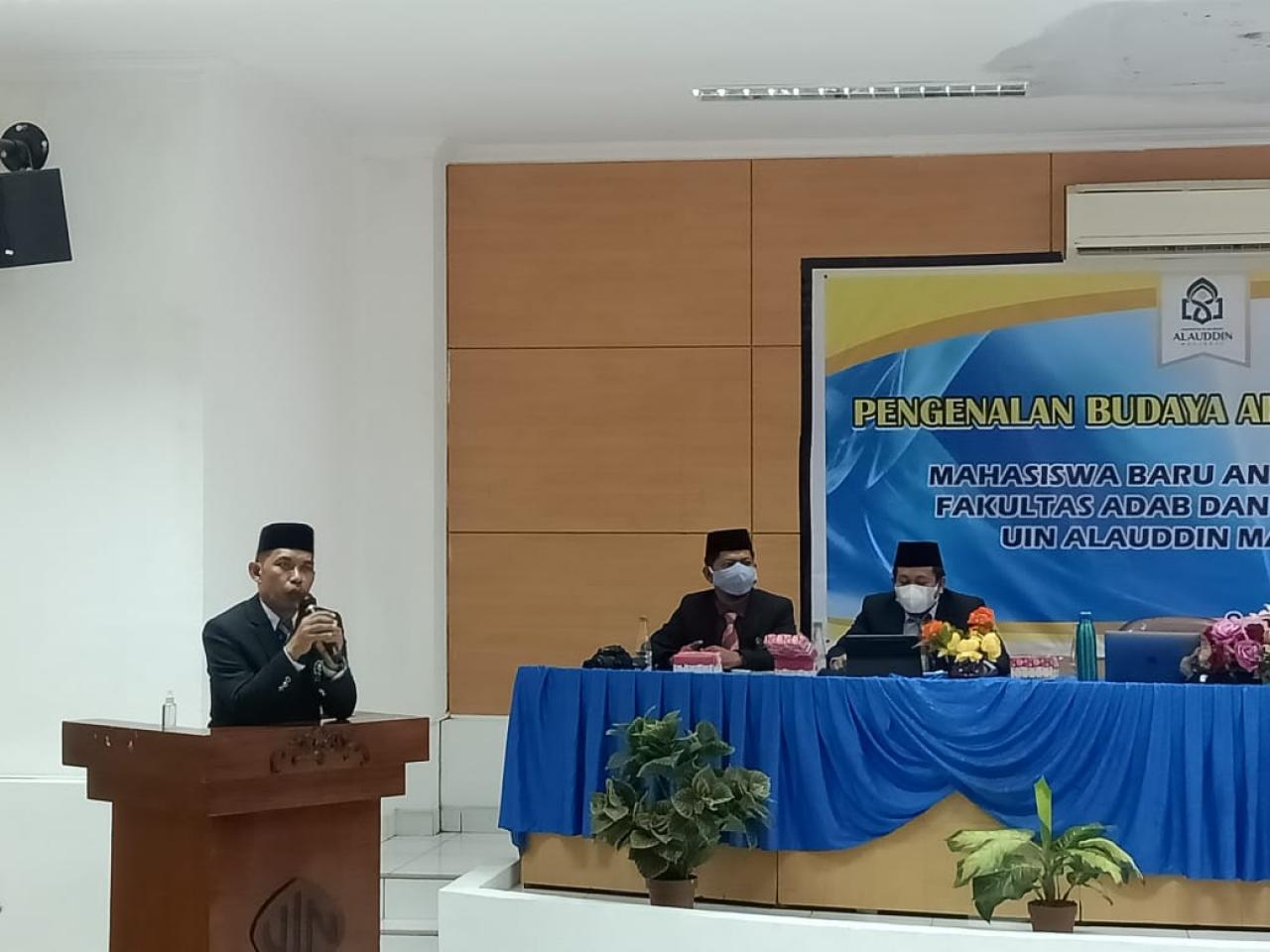 Gambar FAH UIN Alauddin Sambut 517 Mahasiswa Baru 2021, Satu Asal United Kingdom