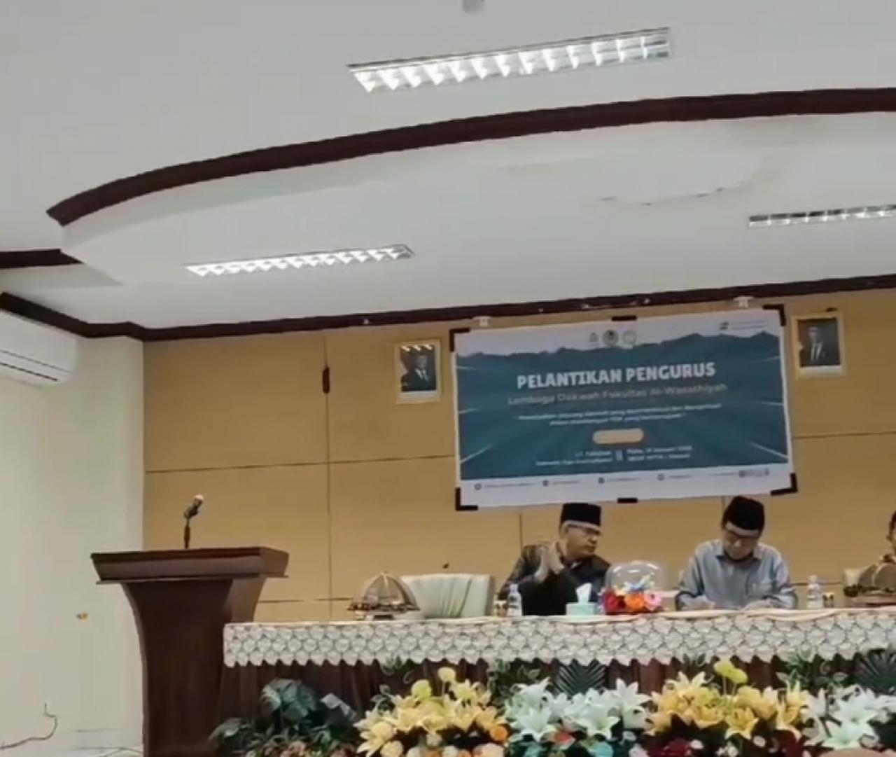 Gambar FDK UIN Alauddin Lantik Pengurus LDF Al-Wasathiyah Periode 2025