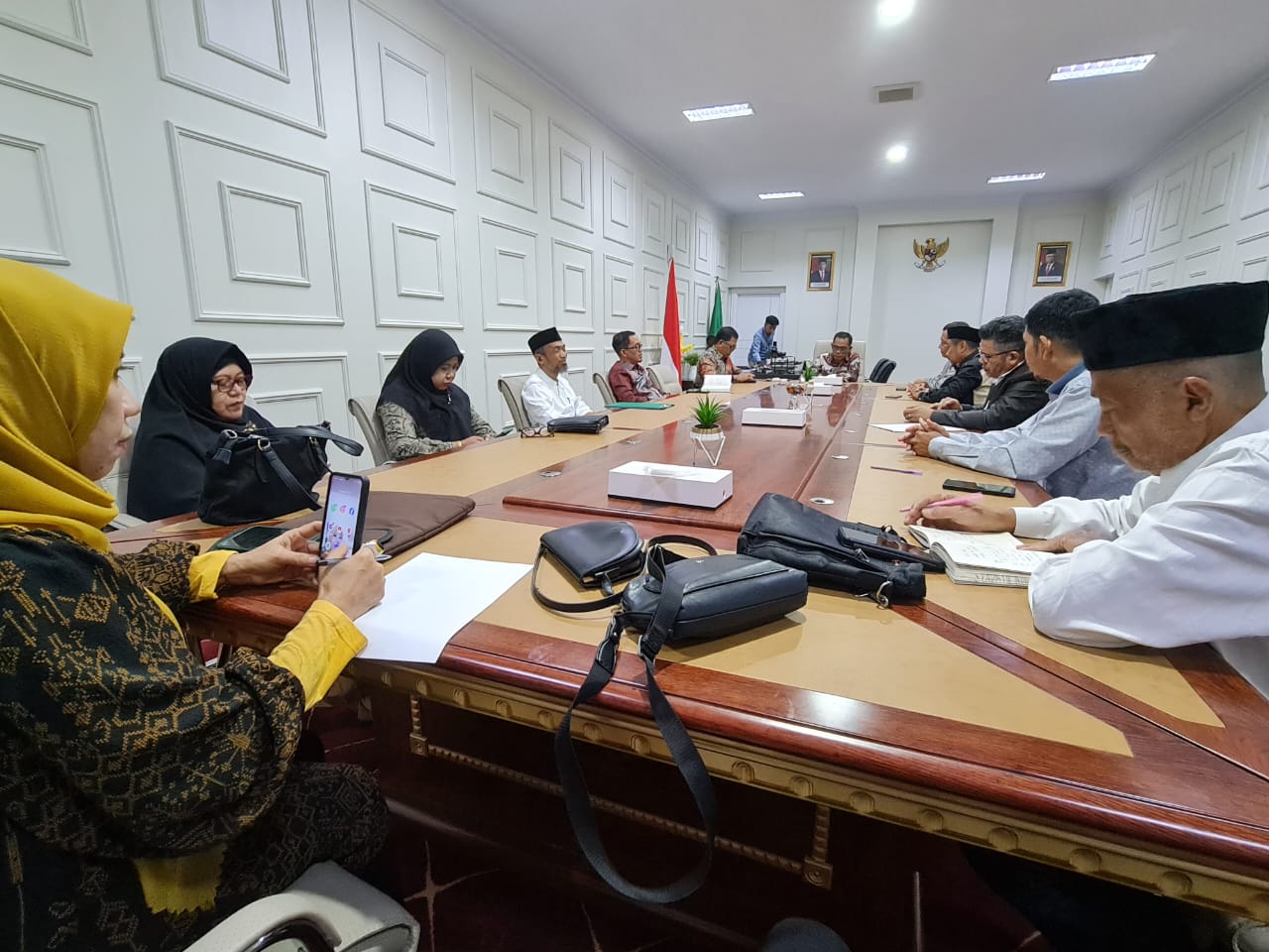 Gambar FDK UIN Alauddin Makassar Lakukan Kunjungan ke Kanwil Kemenag Sulsel