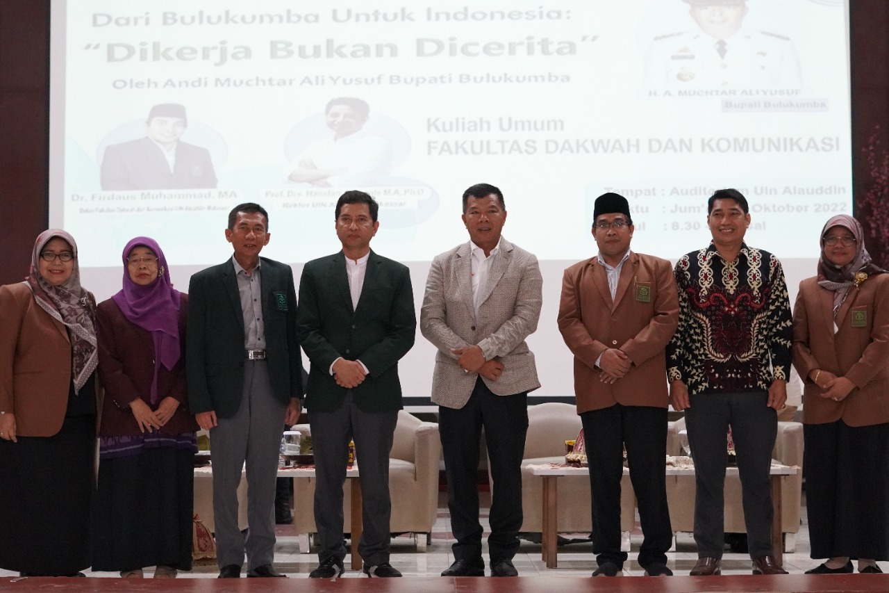 Gambar FDK UIN Makassar Gelar Kuliah Umum Hadirkan Bupati Bulukumba