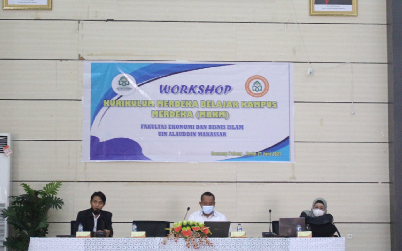 Gambar FEBI UIN Alauddin Gelar Workshop Merdeka Belajar Kampus Merdeka