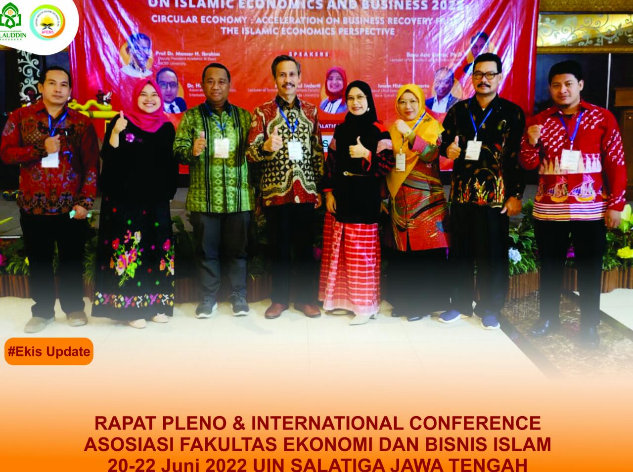 Gambar FEBI UIN Alauddin Hadiri Temu Afebis se-Indonesia di Kota Salatiga Jawa Tengah