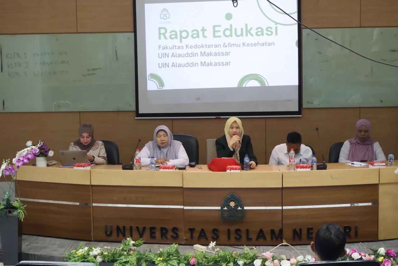 Gambar FKIK Adakan Rapat Edukasi Persiapan Kuliah Semester Ganjil 2024/2025