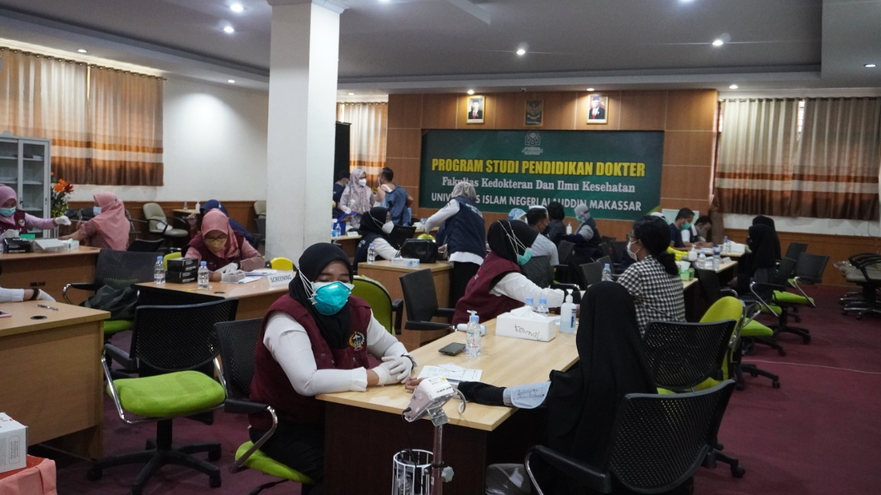 Gambar FKIK UIN Alauddin Adakan Vaksinasi Covid-19 untuk Dosen, Pegawai, Mahasiswa dan Alumni