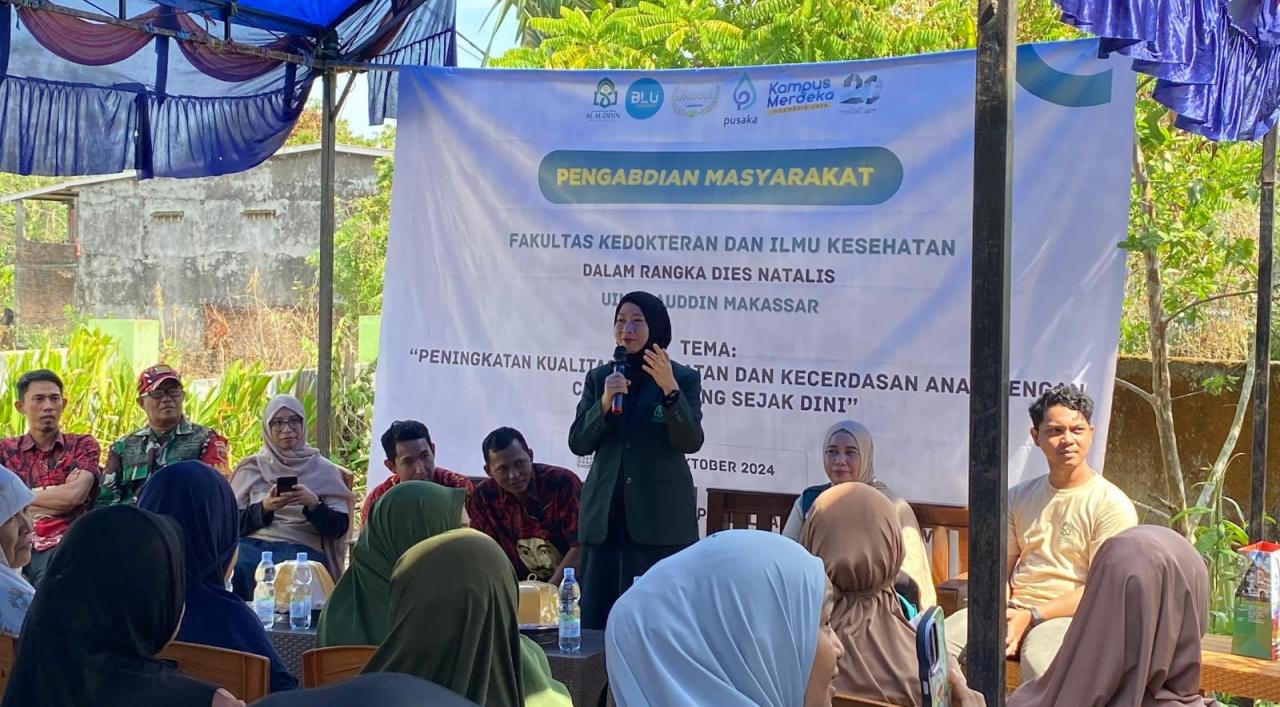 Gambar FKIK UIN Alauddin Makassar Laksanakan Pengabdian Masyarakat di Desa Timbuseng Kabupaten Gowa