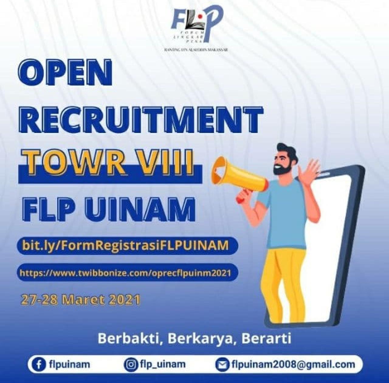 Gambar FLP UIN Alauddin Buka Training of Writing and Recruitment Ke VIII