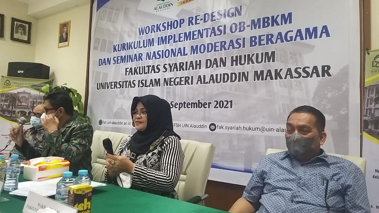 Gambar FSH UIN Alauddin Adakan Workshop Redesign Kurikulum Merdeka Belajar Kampus Merdeka