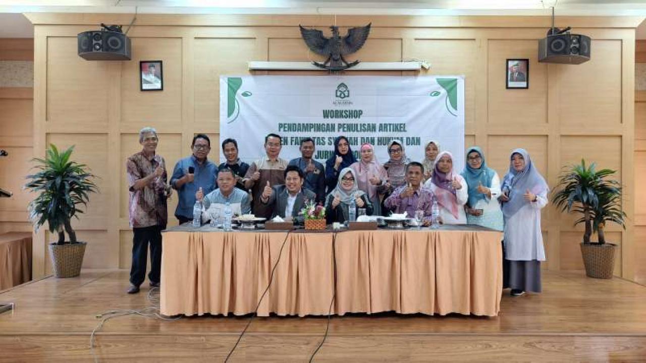 Gambar FSH UIN Alauddin Gelar Workshop Pendampingan Penulisan Artikel Bagi Dosen