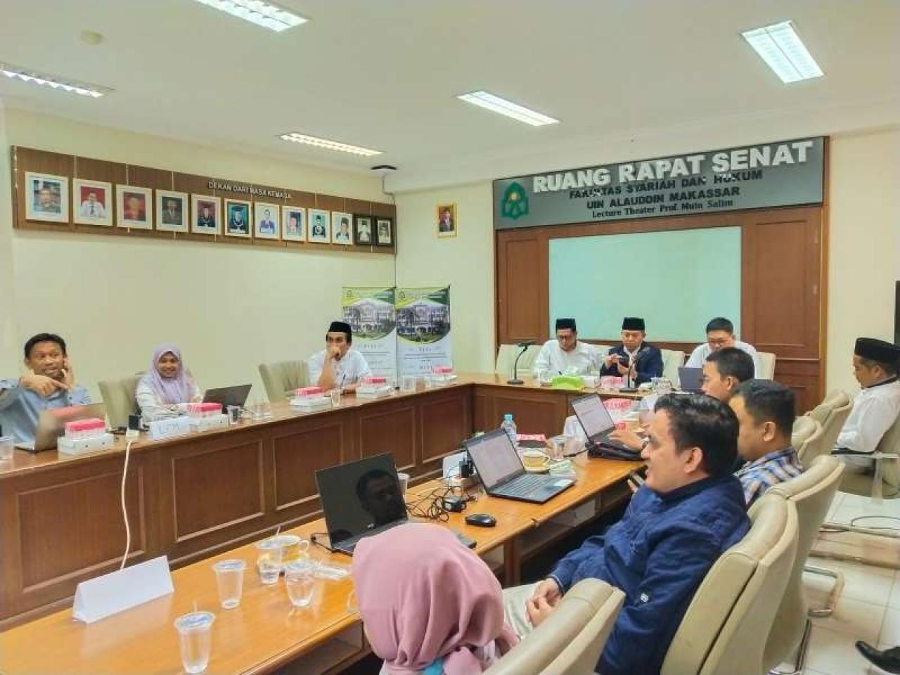 Gambar FSH UIN Alauddin Rapat Peninjauan Jelang Submit Borang Akreditasi