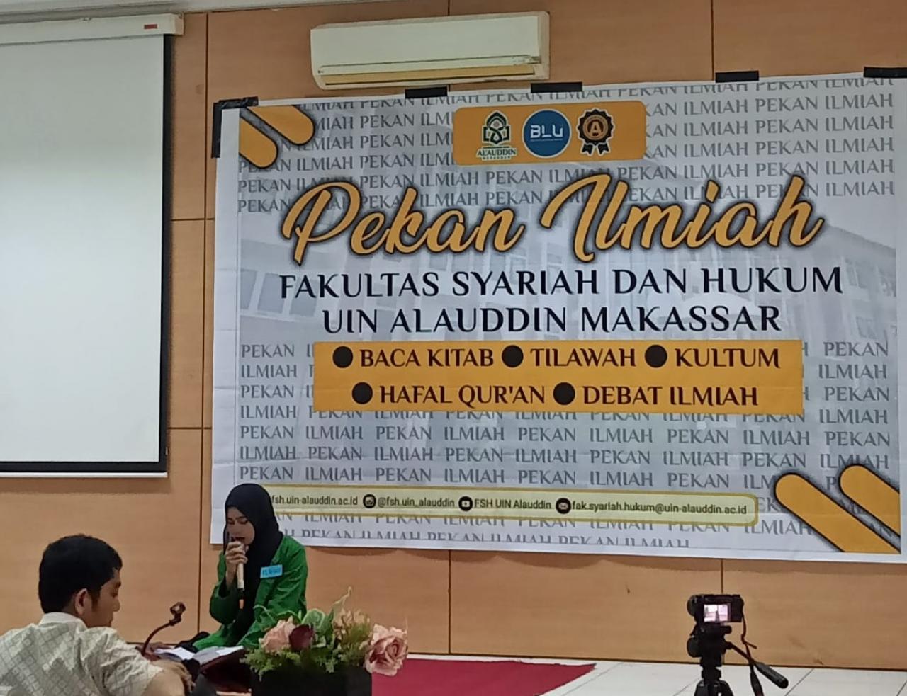 Gambar FSH UIN Makassar Asah Kemampuan Mahasiswa Melalui Pekan Ilmiah