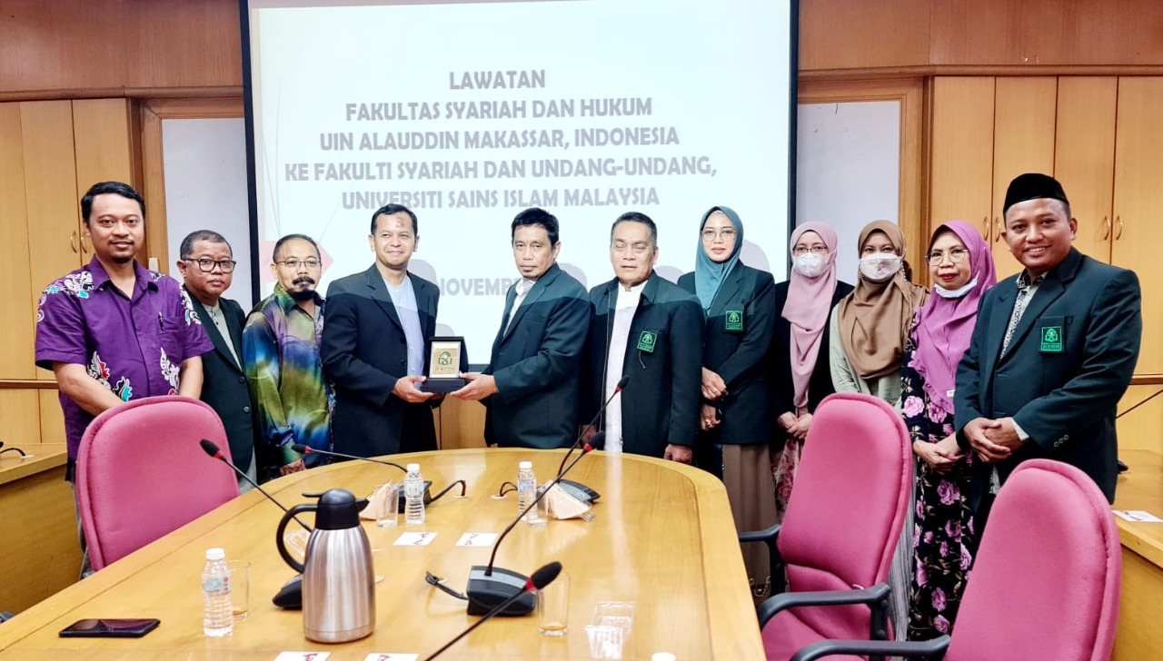 Gambar FSH UIN Makassar dan FSU USI Malaysia Jalin Kerja Sama Internasional