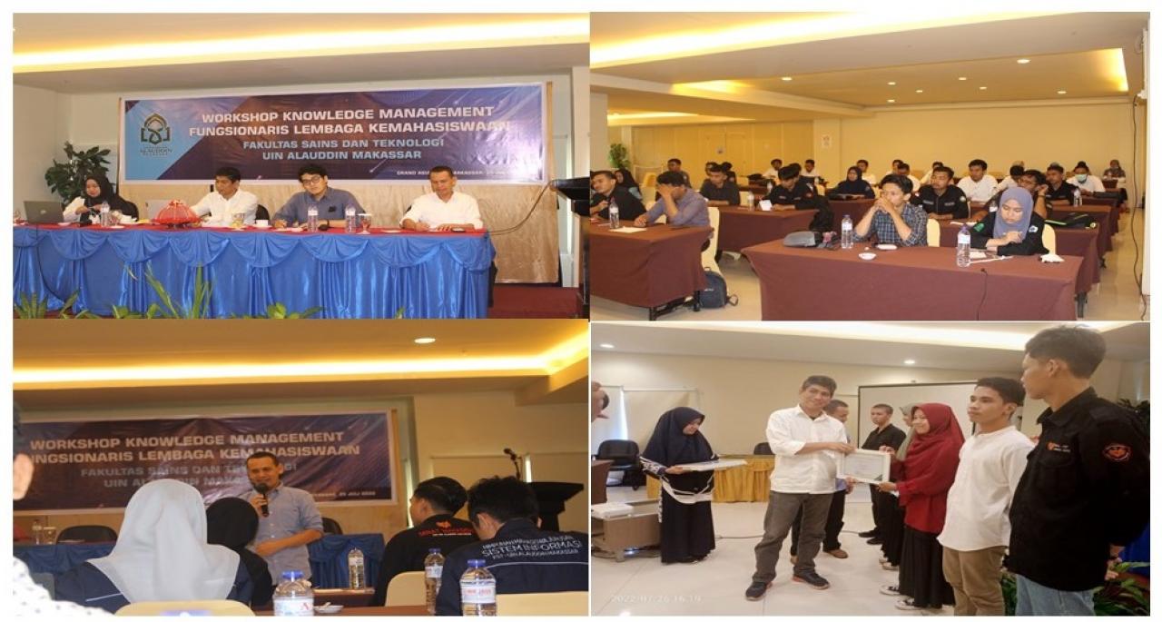 Gambar FST UIN Alauddin Gelar Workshop Knowlwdge Management LK Fakultas