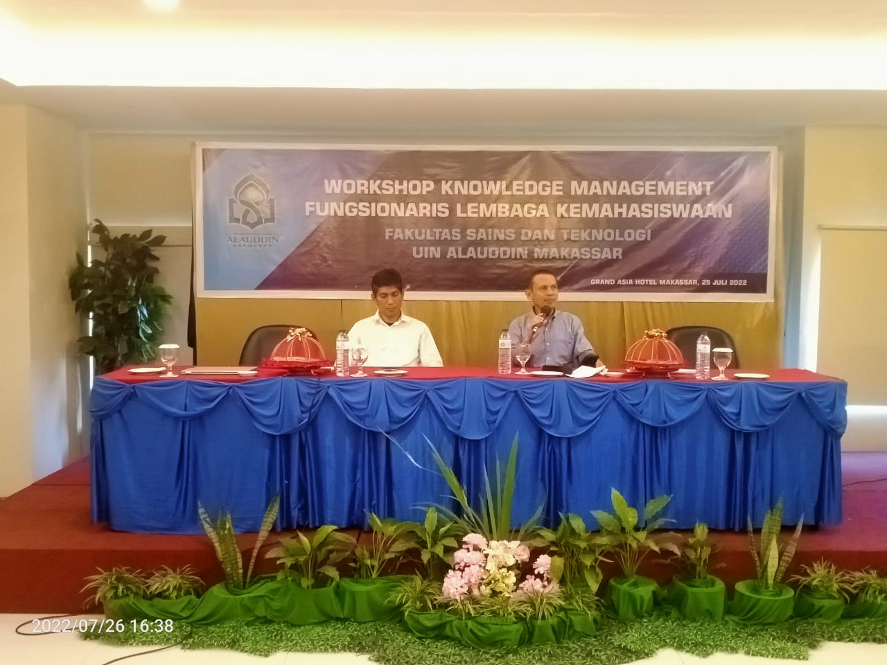 Gambar FST UIN Alauddin Makassar Gelar Workshop Penguatan Manajemen Organisasi